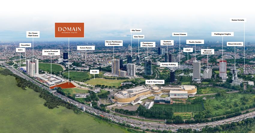 peta lokasi domain business suites